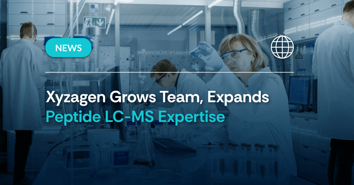 XYZ_Xyzagen Grows Team, Expands Peptide LC-MS Expertise